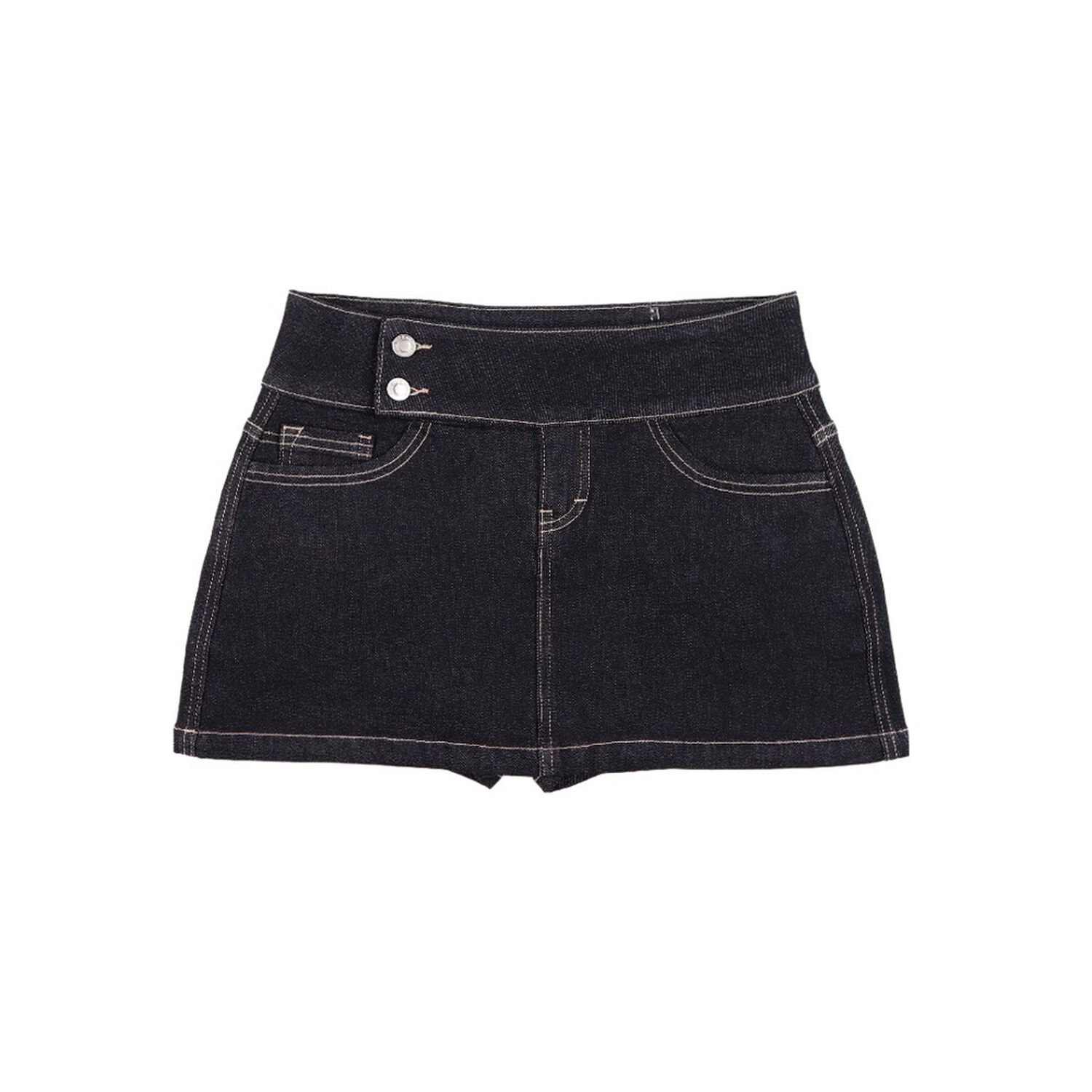 Falda Denim Mujer Rolly Go image number 0.0