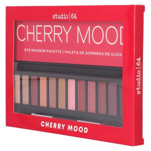 Paleta De Sombras De Ojos Cherry Mood Studio 64