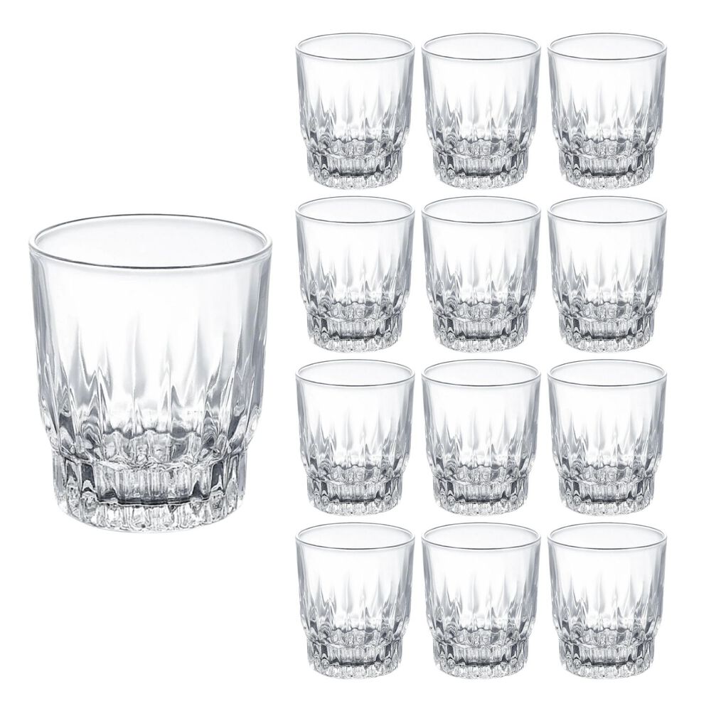 Set 12 Vasos Trago Bajo Torino Bebidas Jugos Allegra 280ml image number 0.0