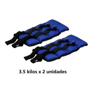 Pesas Tobilleras Y Mu&ntilde;equeras 7 Kg