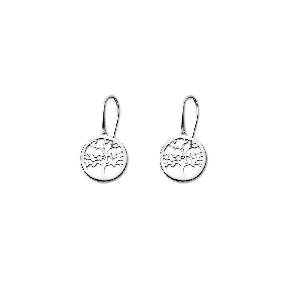 Aros Lp1641-4/1 Lotus Silver Plateado Mujer Tree Of Life image number 0.0