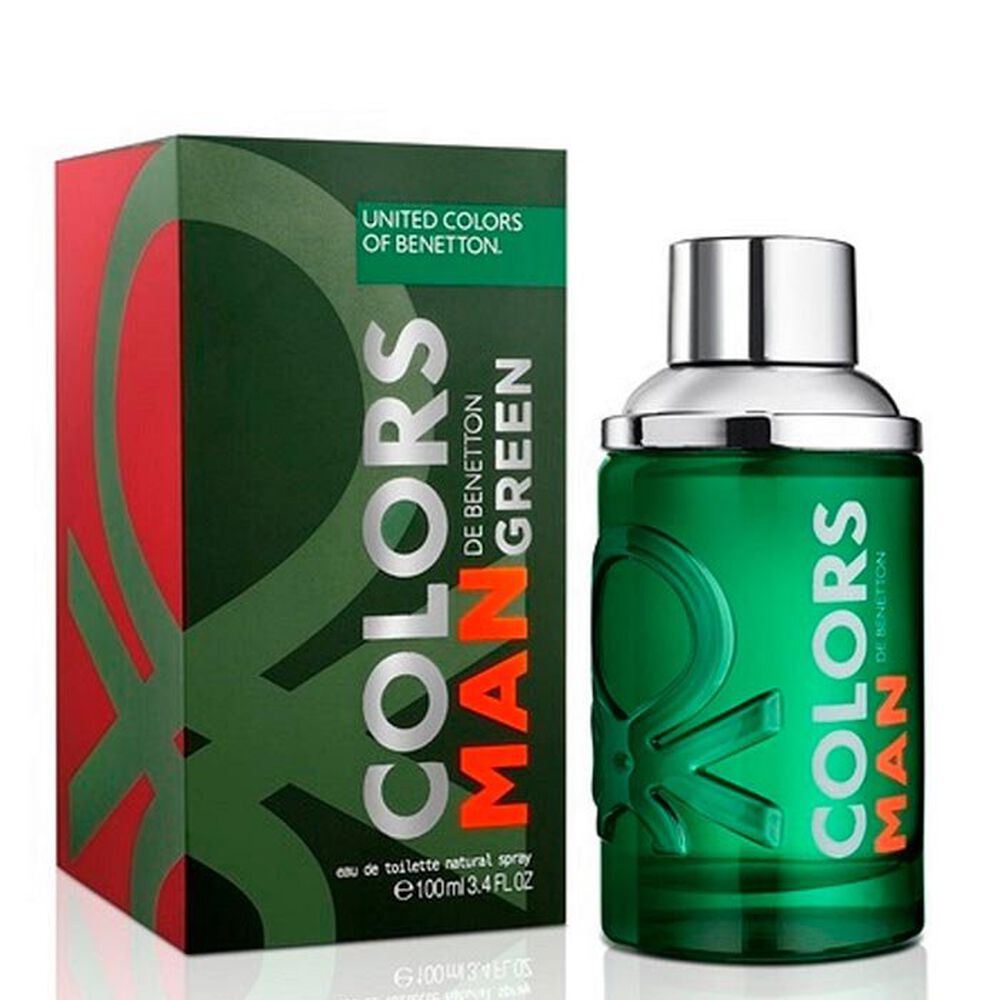 Benetton Colors Green Man Edt 100ml image number 0.0