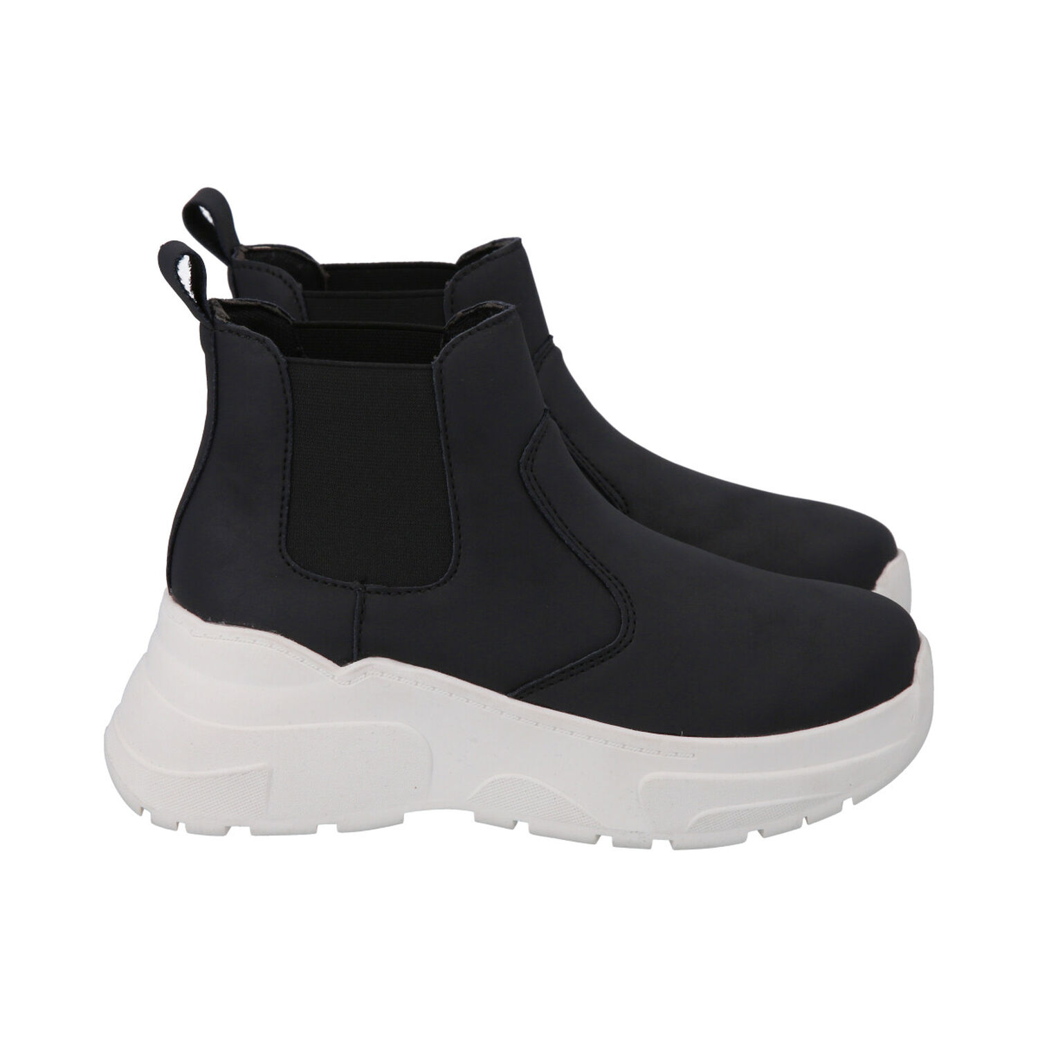 Botin Mujer Negro Dunkin Police image number 1.0