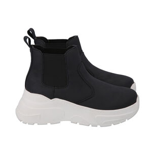 Botin Mujer Negro Dunkin Police
