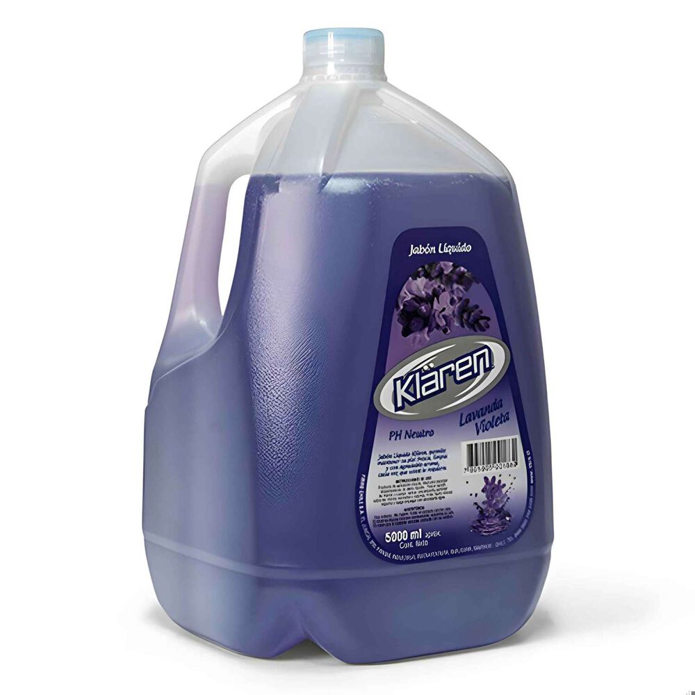 Jabon Líquido 5lts Lavanda Violeta - Klaren image number 0.0