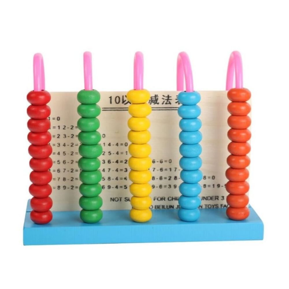 Ábaco De Madera Con 5 Columnas 16 Cm Para Niños De +3 Años image number 3.0