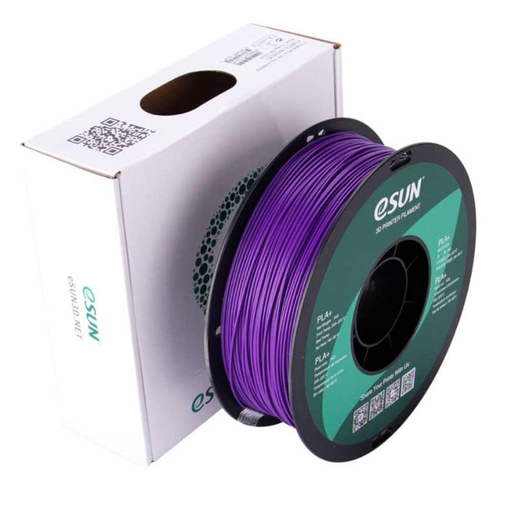 Filamento Pla+ Morado 1kg Esun image number 0.0