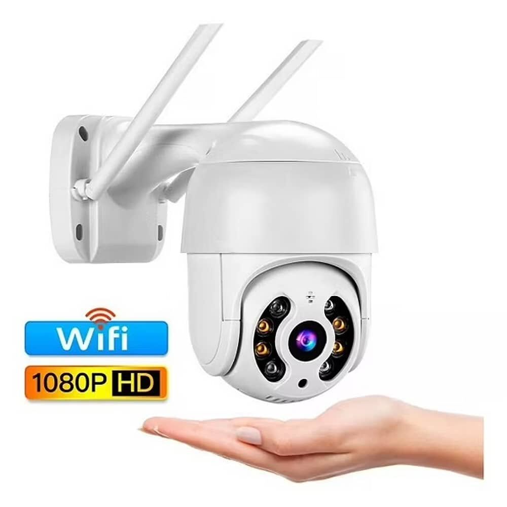 Camara Ip Wifi 1080p Gira 320 Domo Ptz Impermeable Hd Blanco image number 0.0