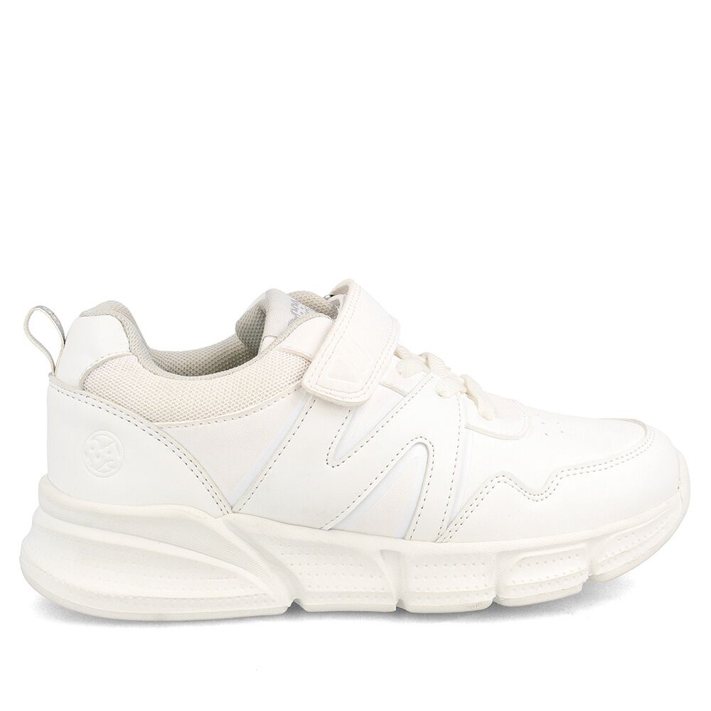 Zapatilla Escolar Unisex Bubblegummers Collie Blanco image number 0.0