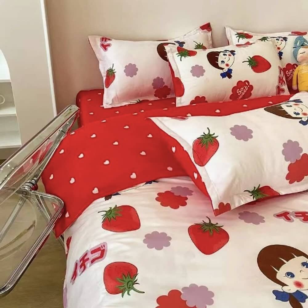 Juego Funda De Plum&oacute;n + Sabana 200 Hilos King image number 2.0