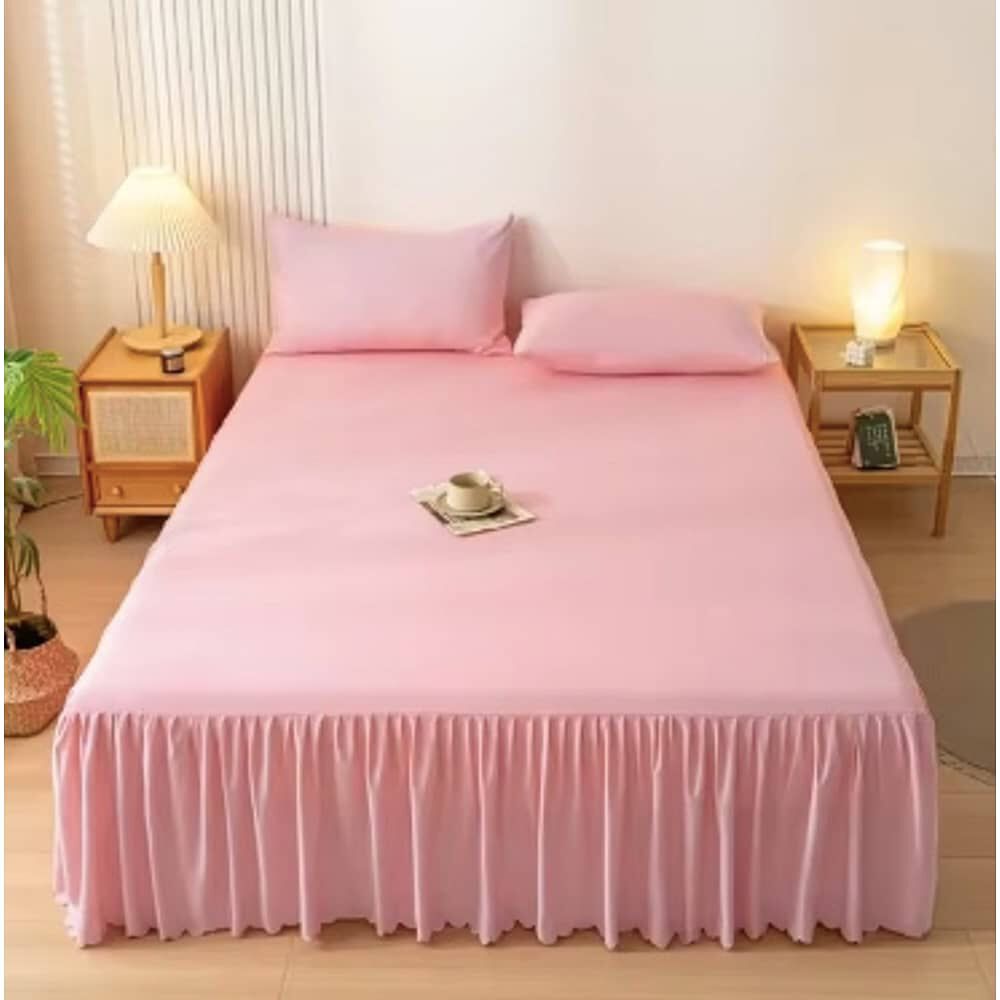 Faldon Liso Cama King image number 2.0