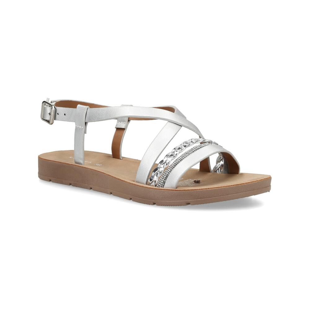 Sandalia Mujer Kimera Silver image number 0.0