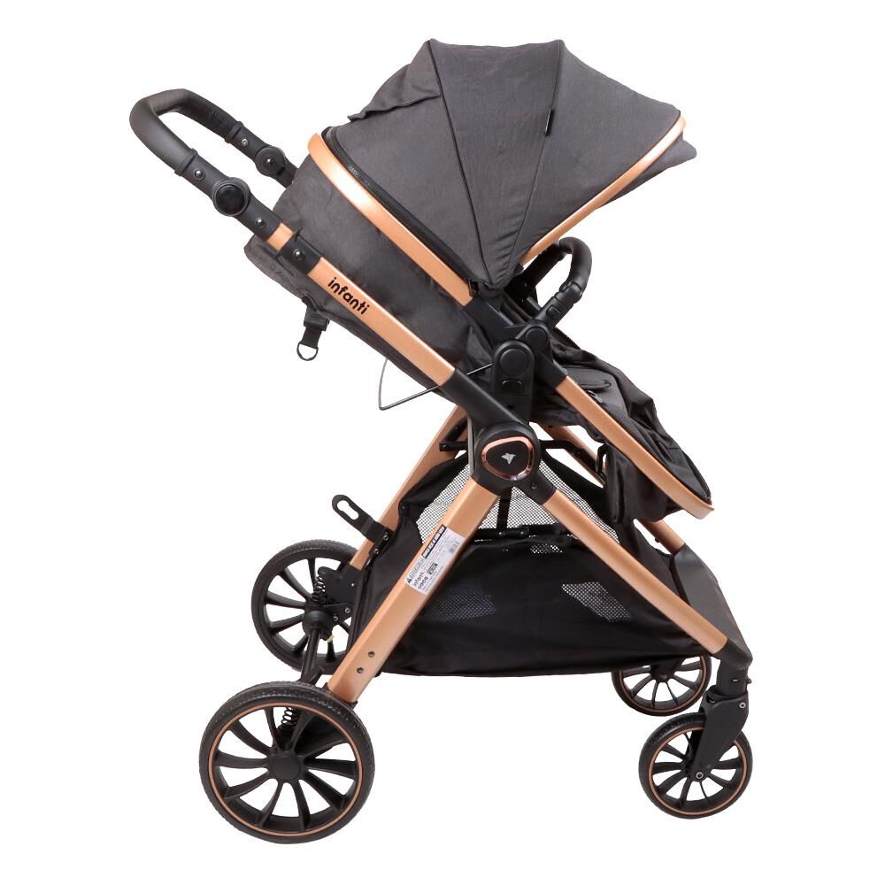 Coche Travel System Infanti Romanzo X1-d Negro Bronce image number 3.0