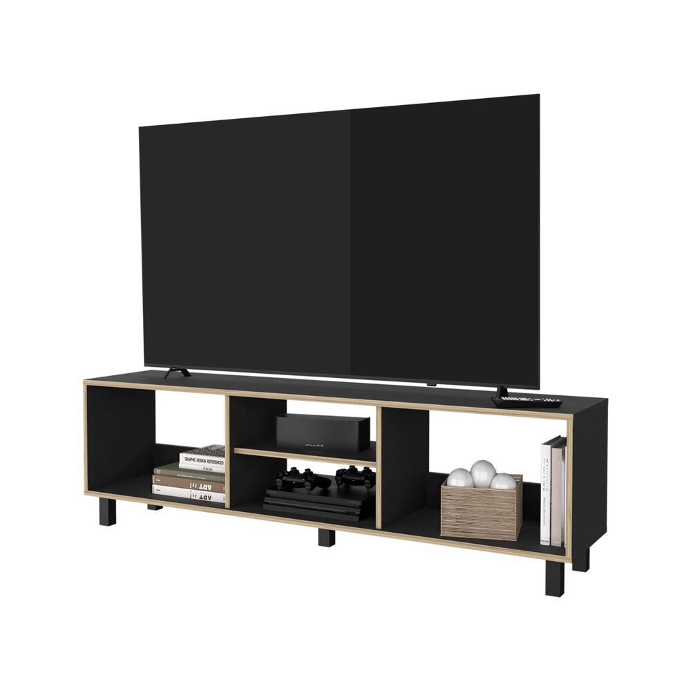 Rack Tv 70" Con 4 Espacios 47,5x160x35 Cm image number 2.0