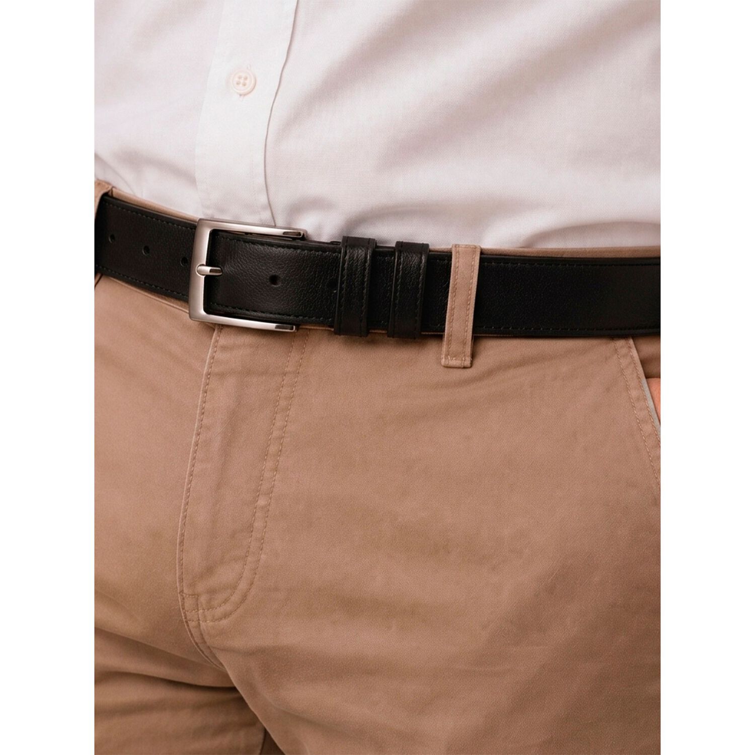 Cintur&oacute;n Hombre Marc Negro Carven image number 0.0