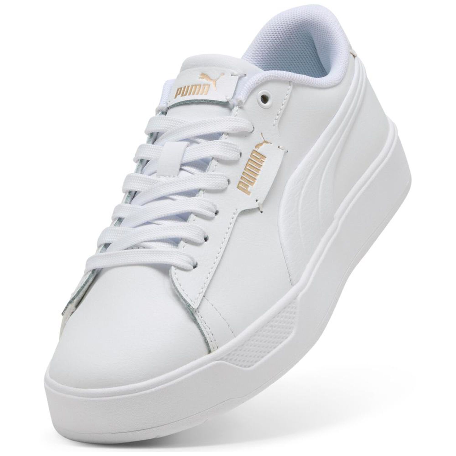 Zapatilla Urbana Mujer Puma Smash Belle Blanco image number 1.0