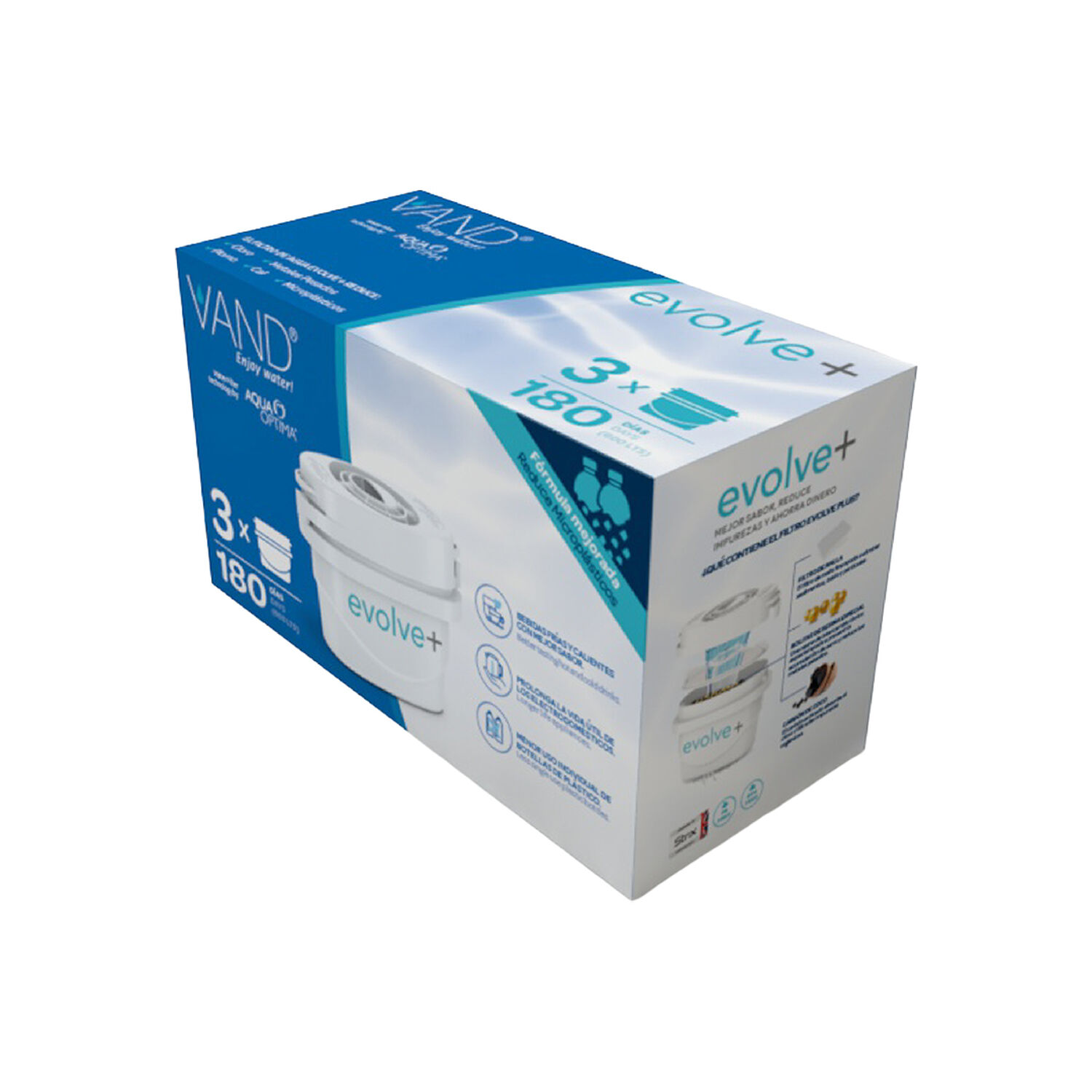 Filtro De Agua Evolve Vandx3 image number 0.0