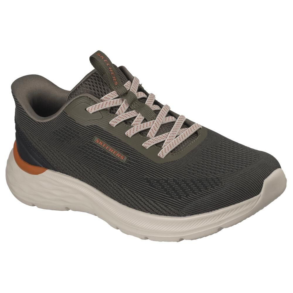 Zapatilla Urbana Hombre Skechers Garner - Ellis Olv image number 4.0