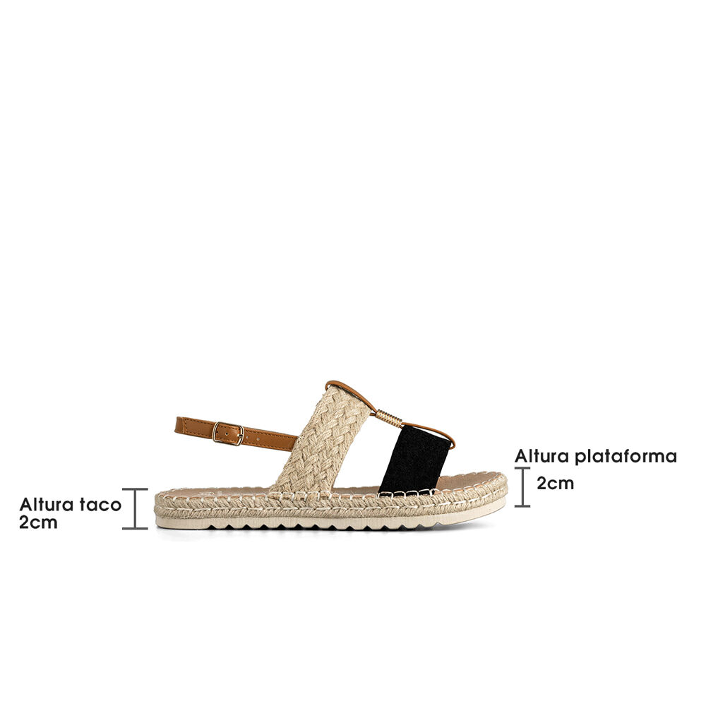 Sandalia Casual De Moda Plana Mujer Weide Qiu362 image number 6.0