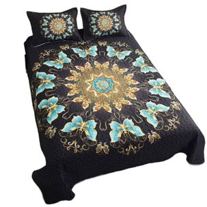 Cubrecama Quilt De Verano 2 Plazas + 2 Funda Medida 230x250cm