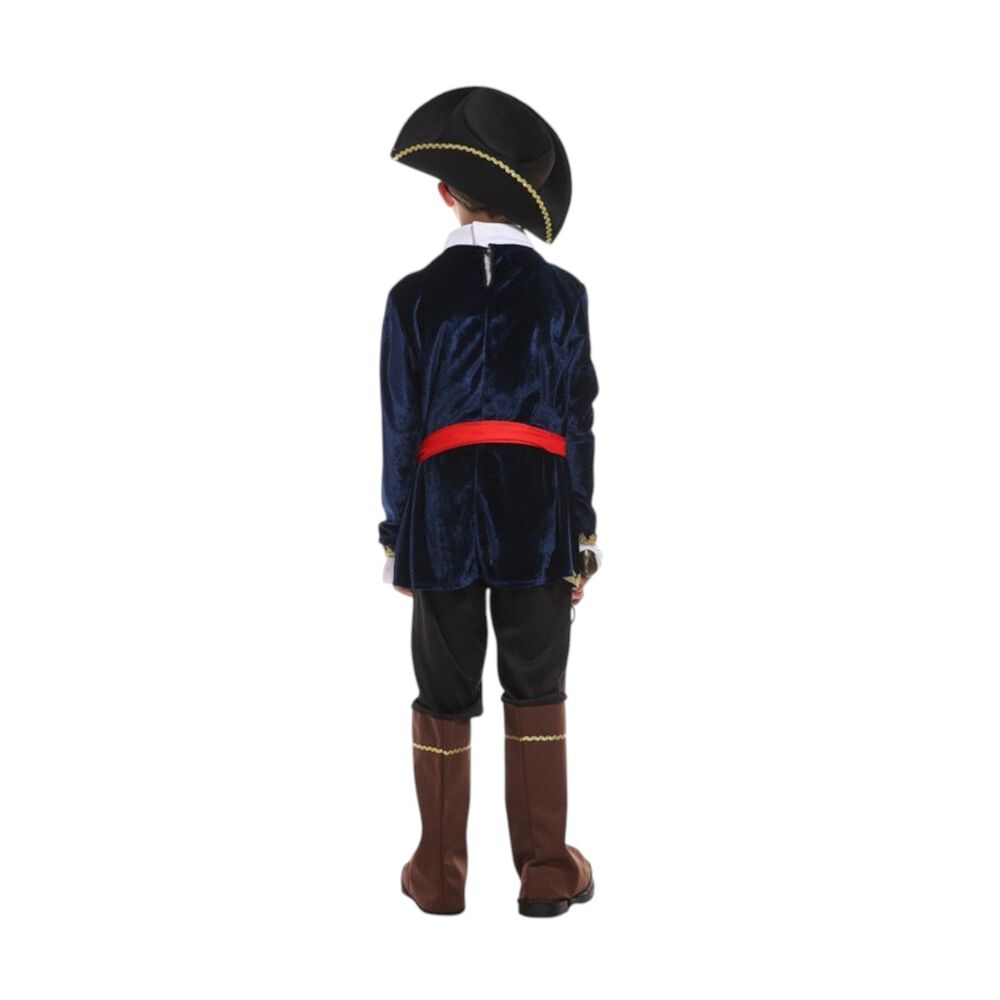 Disfraz Infantil Pirata Corsario Azul image number 1.0