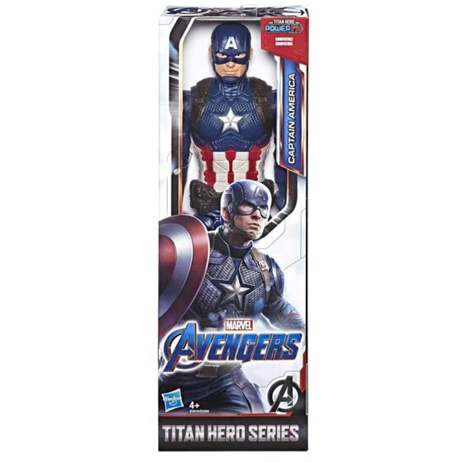 Juguete Figura De Accion Capitan America Ae 30cm Marvel Hasbro image number 0.0
