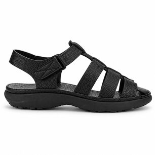 Sandalia Negro Mujer Casual Chalada Gretta