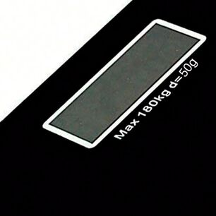 B&aacute;scula Digital De Vidrio Con Pantalla Lcd 180kg