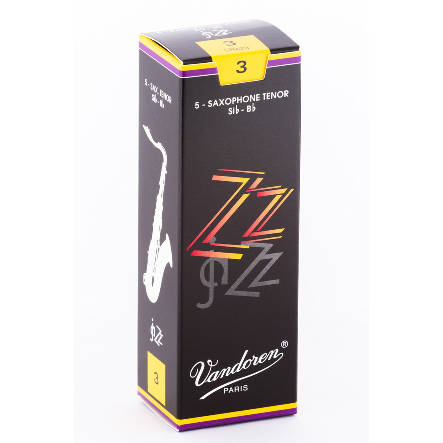 Cajas De Ca&ntilde;as Saxo Tenor Jazz N&ordm;3.0 Sr423 Vandoren image number 0.0