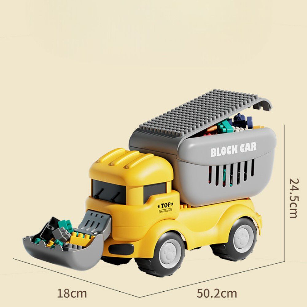 Cami&oacute;n Juguete Dinosaurio Con Bloques Did&aacute;cticos Para Ni&ntilde;os image number 5.0