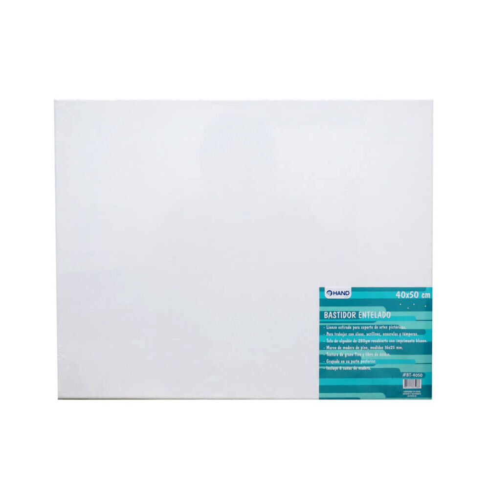Bastidor Entelado 40x50cms 280grs - Ps image number 0.0