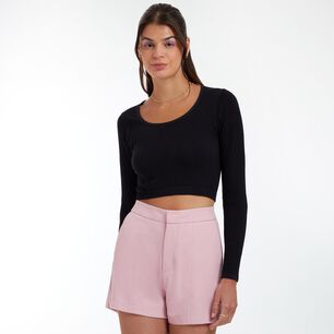 Polera Manga Larga Cuello Redondo Mujer Freedom