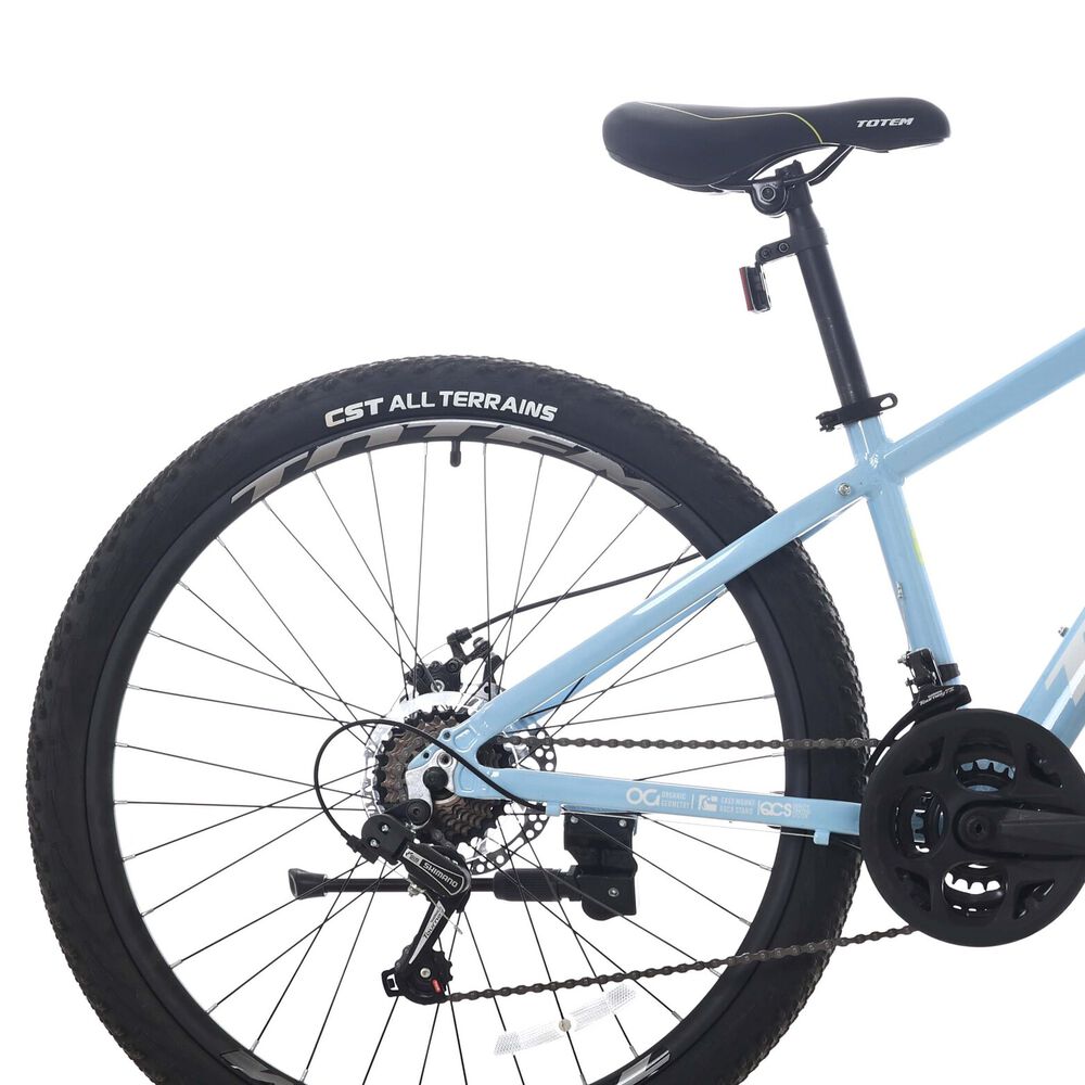 Bicicleta Totem Mtb Aro 26 Modelo Y650 Celeste Verde image number 2.0