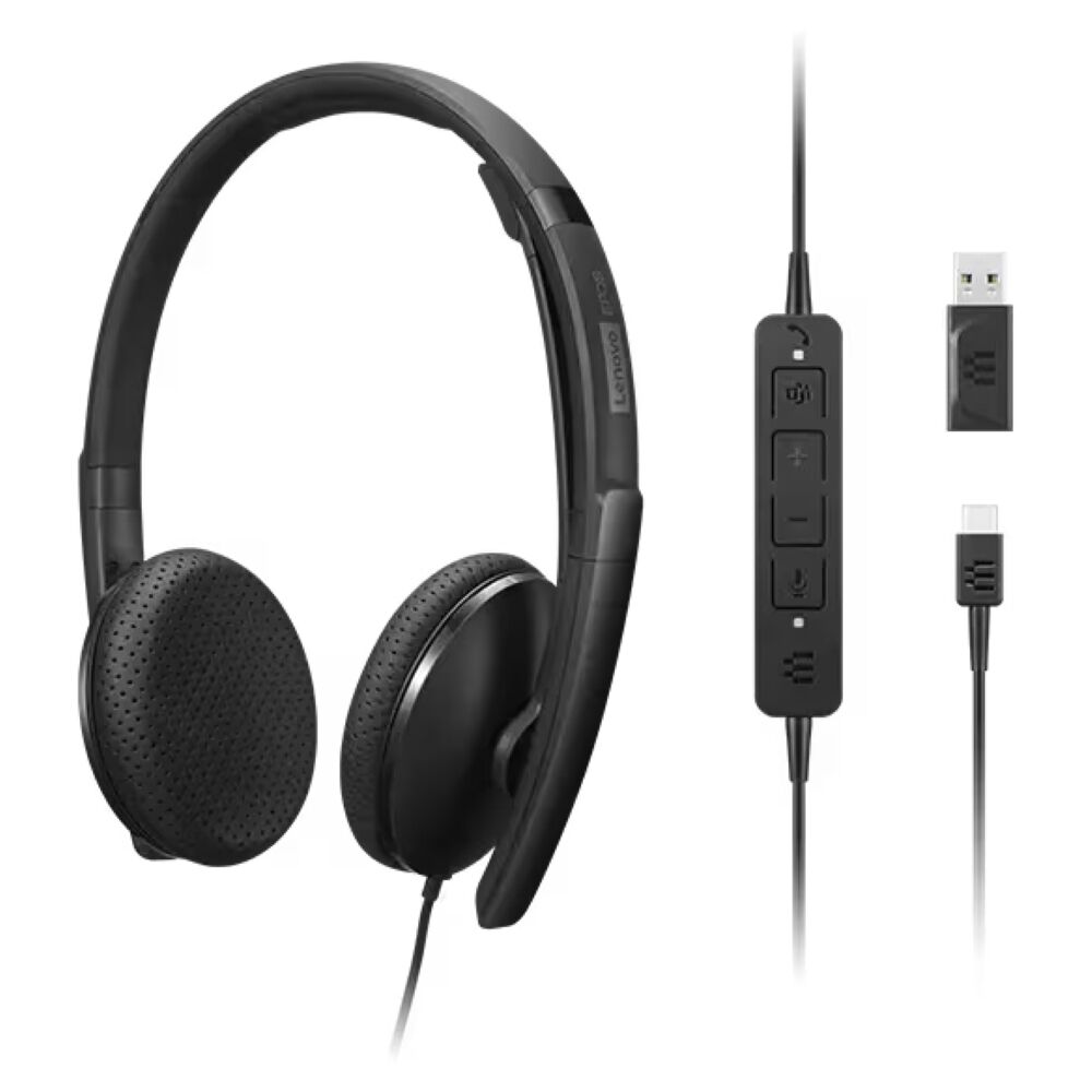Audífonos Lenovo Pro Voip Teams Usb-c Usb-a image number 0.0