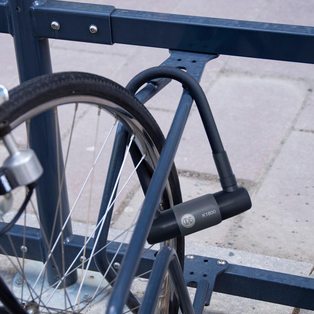 Candado Bicicleta U Lock Odis Bike K1800 18x186mm Llave Disco image number 2.0