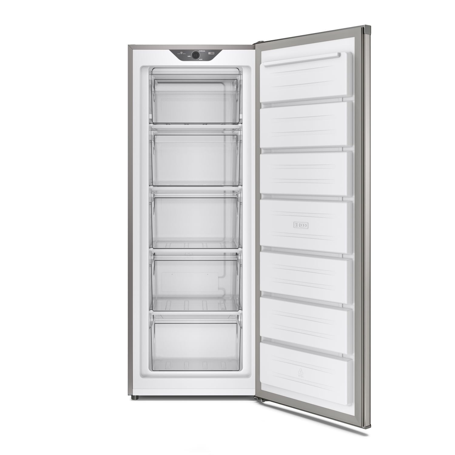 Freezer M265v Inox 168l Vertical Mademsa image number 4.0