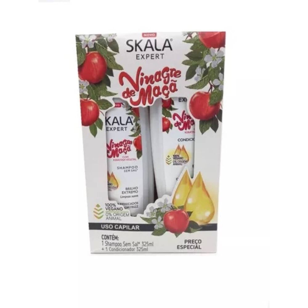 Kit Skala Shampoo Y Acondicionador Vinagre De Manzana 325 Ml image number 0.0