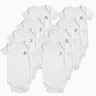 Pack De 8 Bodys Manga Corta 0-3m Bebesit