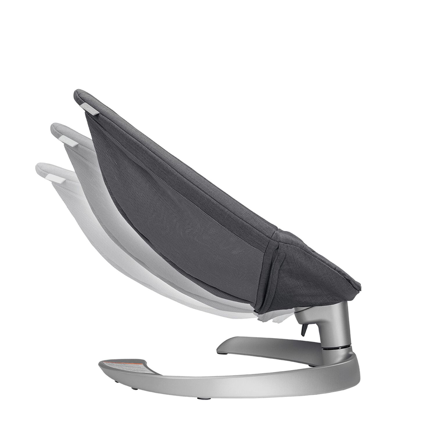 Silla Nido Baby Bouncer Leaf Grow Granite Nuna image number 1.0