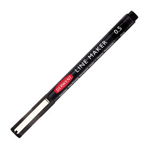 Tiralíneas Permanente 0,5 Negro Derwent