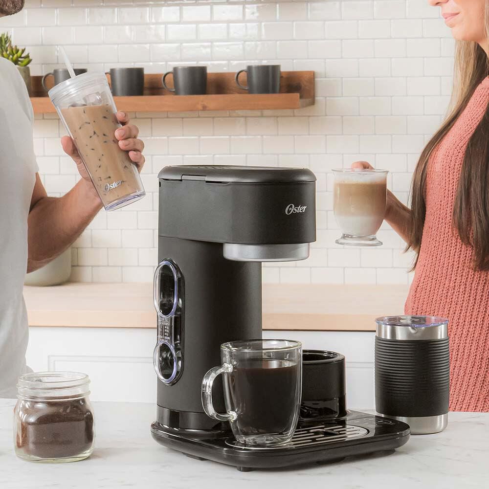 Cafetera Oster Latte Con Espumador Negro Bvstdc02b image number 12.0