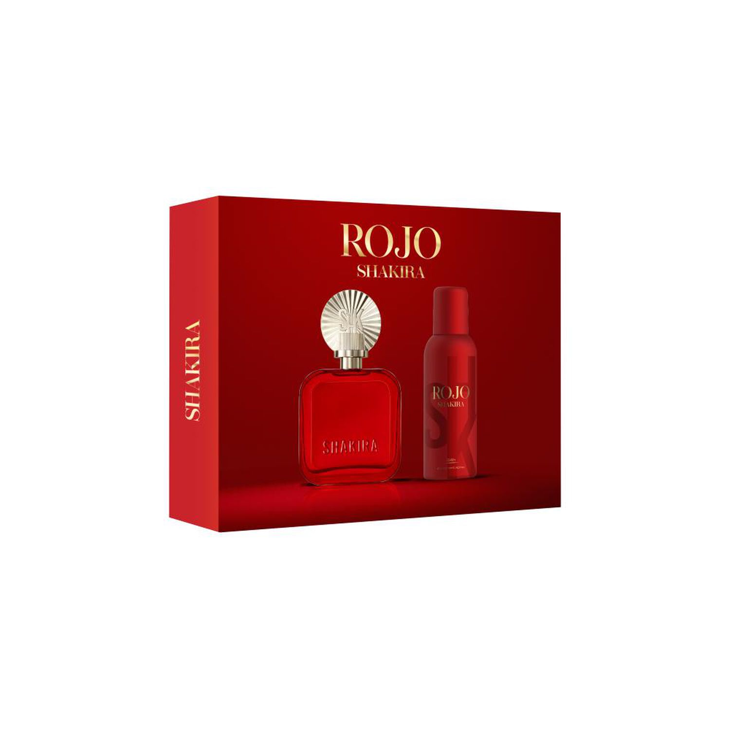 Set De Perfumer&iacute;a Mujer Rojo Shakira / 80 Ml / Edp + Desodorante 150 Ml image number 0.0