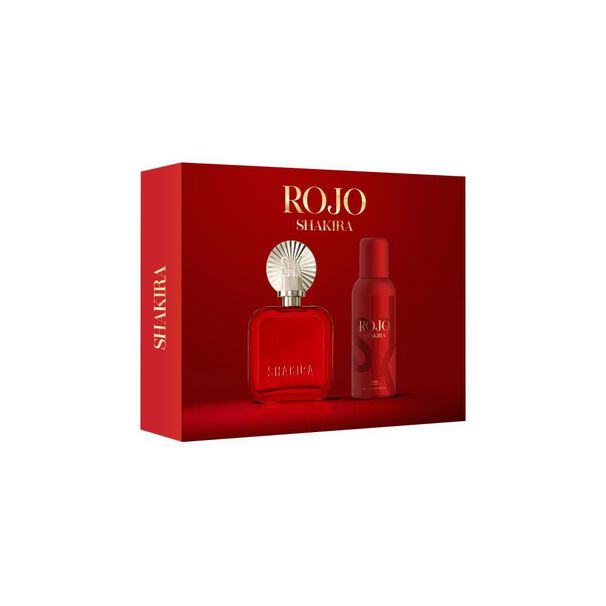 Set De Perfumer&iacute;a Mujer Rojo Shakira / 80 Ml / Edp + Desodorante 150 Ml