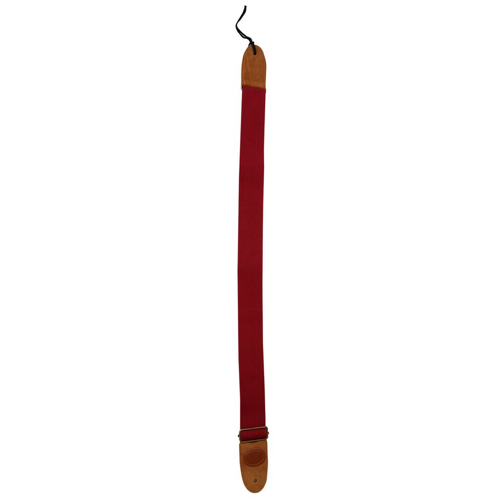 Correa Para Guitarra O Bajo Allegro Red All-co-rd image number 1.0