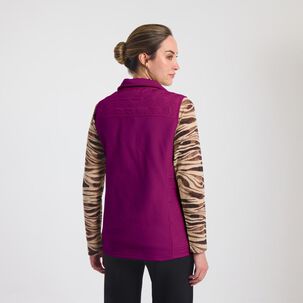 Polerón Polar Sin Mangas Cuello Alto Mujer Lesage
