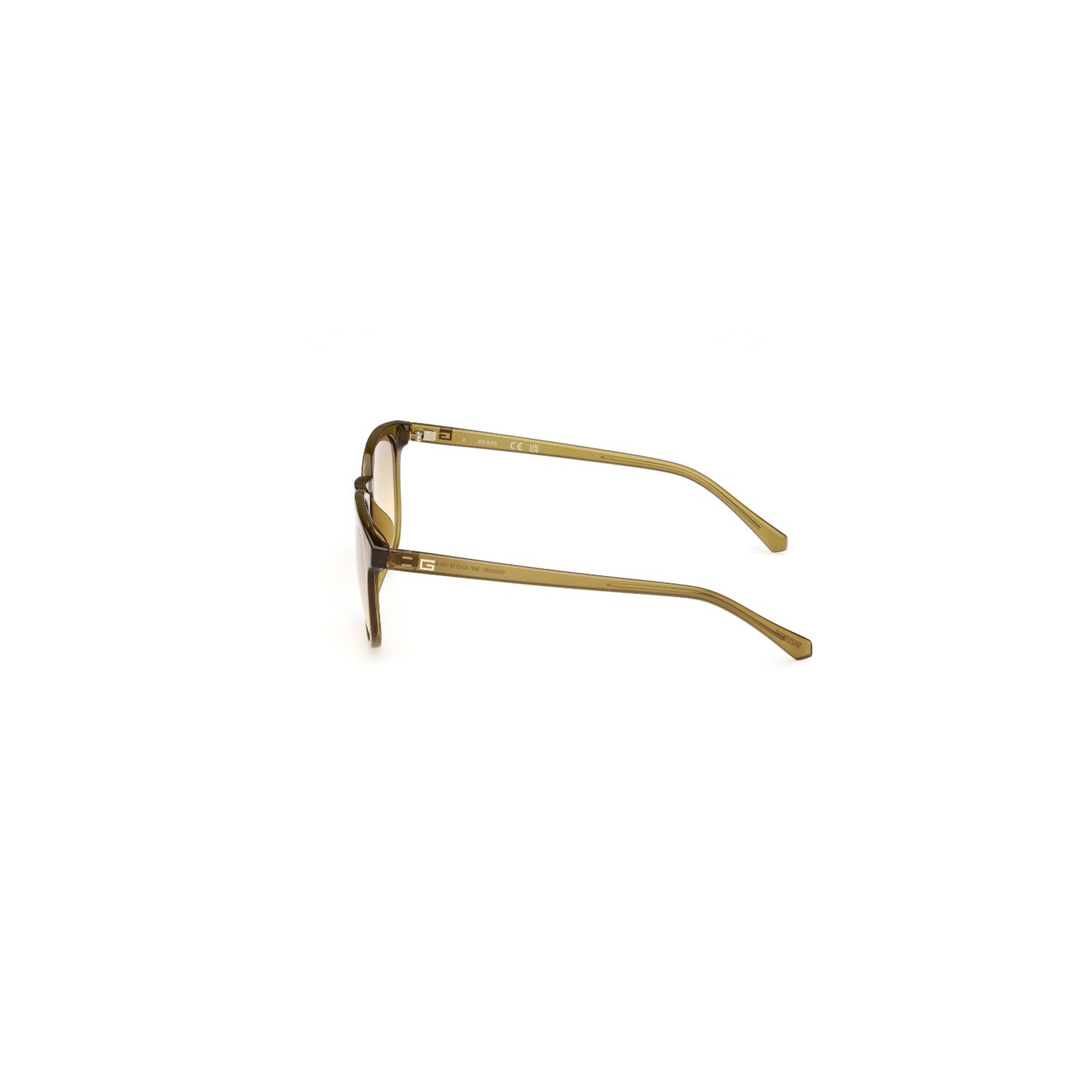 Lentes De Sol Verde Oscuro Transparente Degrad&eacute; Guess image number 2.0