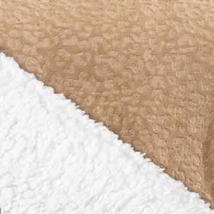 Plumon Coral Emboss 1.5 Plazas Beige