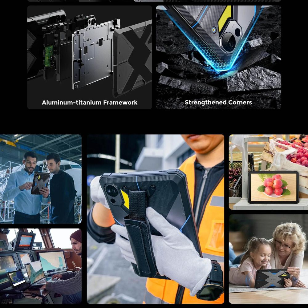 Fossibot Dt2 - Tablet Rugerizada 10,4'' 2k, Cámara 64 Mp, Batería 22.000 Mah image number 5.0