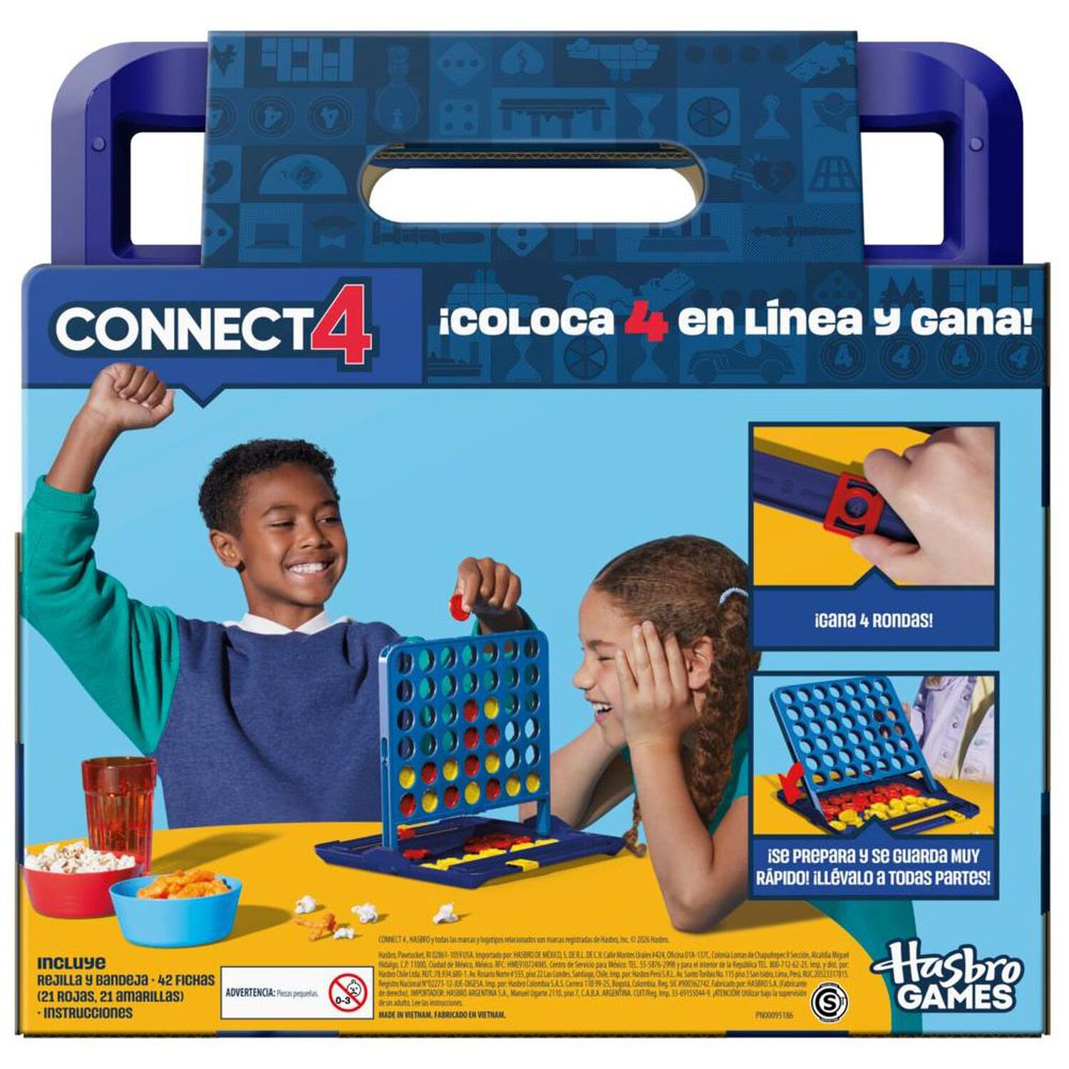 Juego De Mesa Hasbro Games Conecta 4 Edici&oacute;n 2025 image number 1.0