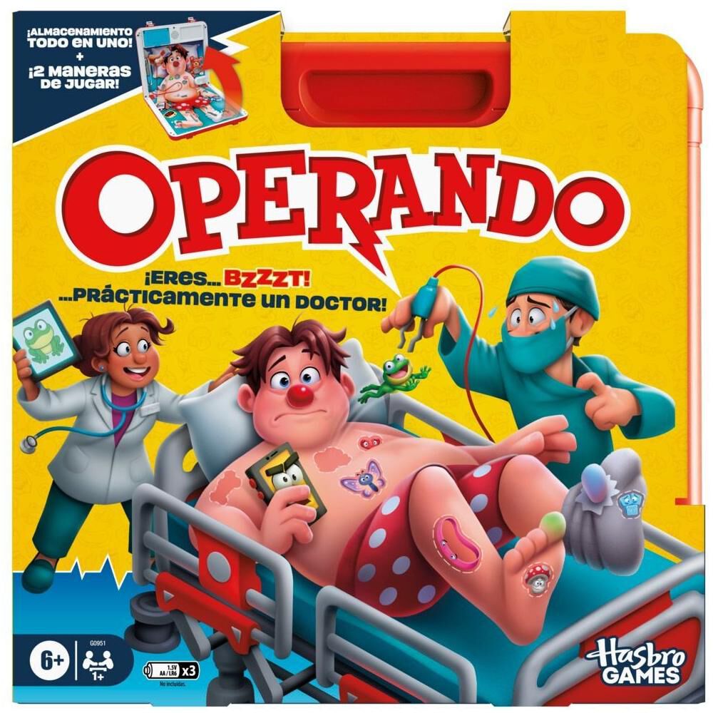 Juego De Mesa Hasbro Operaci&oacute;n image number 0.0